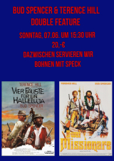 Filmplakat BUD SPENCER und TERENCE HILL FILMDOUBLE