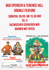 Filmplakat 3. BUD SPENCER und TERENCE HILL FILMDOUBLE
